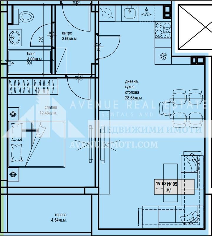 Продава  2-стаен град Пловдив , Кършияка , 70 кв.м | 31645359 - изображение [2]