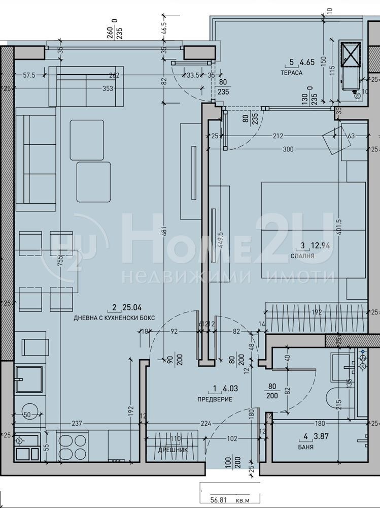 Продава 2-СТАЕН, гр. София, Малинова долина, снимка 3 - Апартаменти - 53007583
