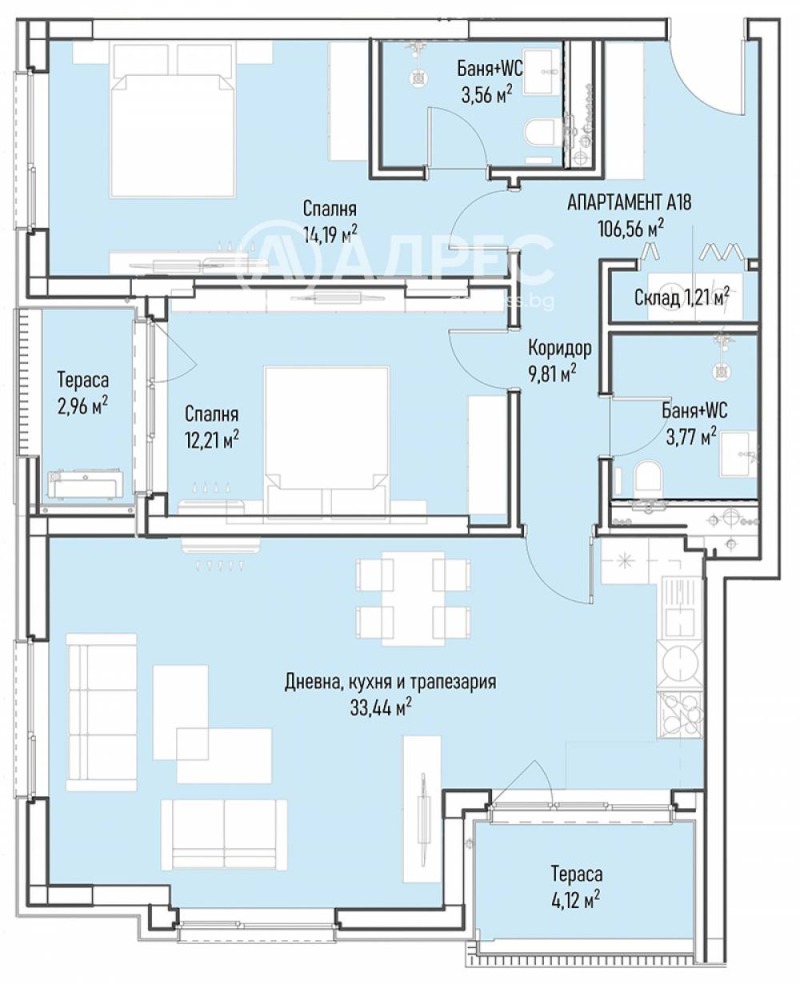 Продава  3-стаен град София , Младост 4 , 133 кв.м | 24488650