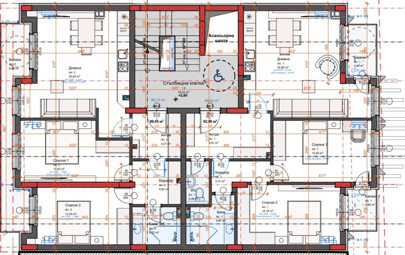 Na prodej  2 ložnice Stara Zagora , Operata , 127 m2 | 44394954 - obraz [2]