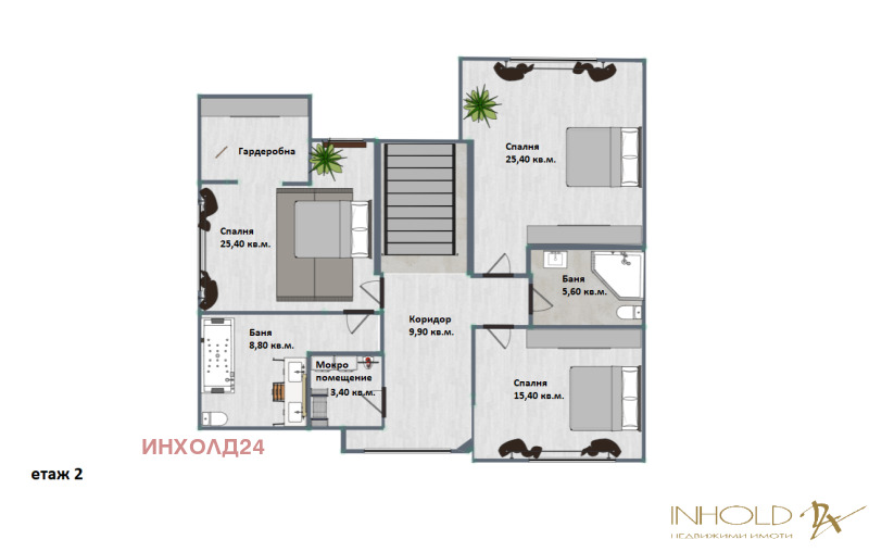 Na sprzedaż  Dom region Sofia , Pożarewo , 200 mkw | 46824605 - obraz [10]