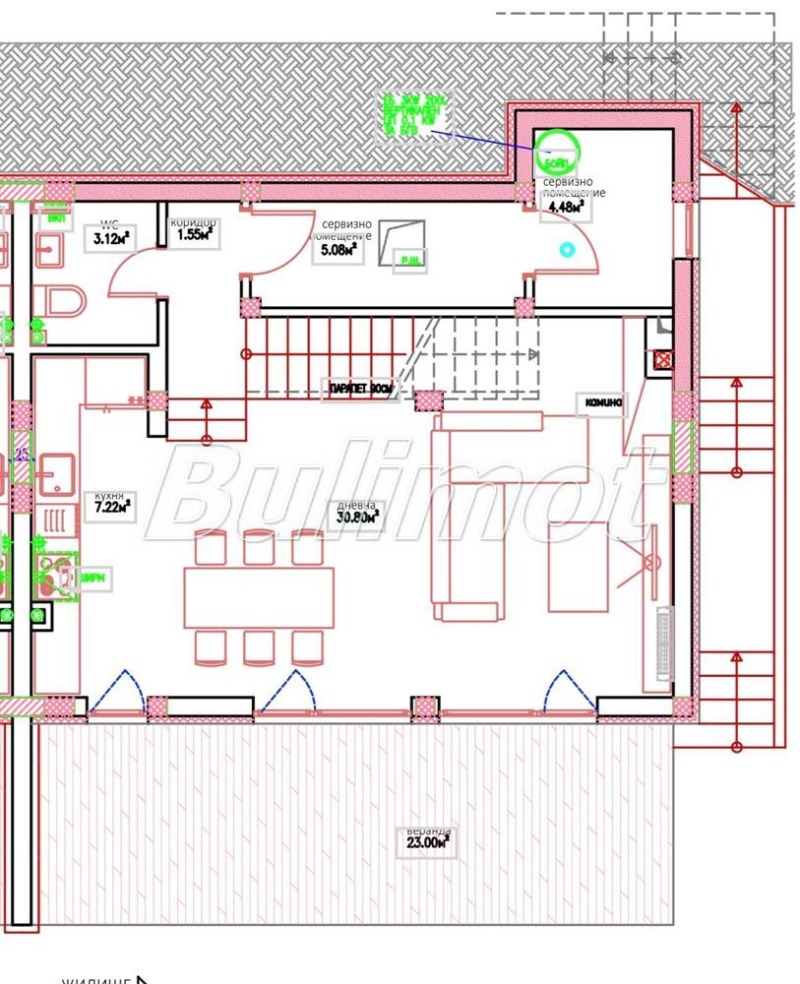 Продава КЪЩА, гр. Варна, к.к. Чайка, снимка 12 - Къщи - 53523344
