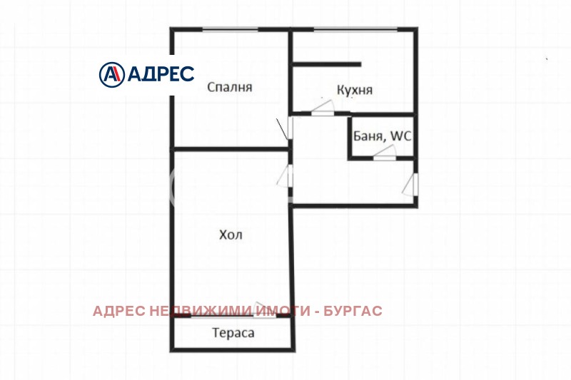 Προς πώληση  1 υπνοδωμάτιο Βυργασ , Ηζγρεβ , 61 τ.μ | 63828127 - εικόνα [4]