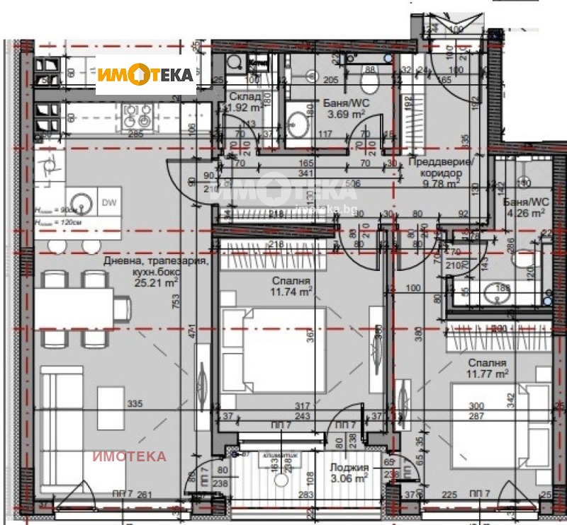 Продава  3-стаен град София , Младост 4 , 100 кв.м | 72169507 - изображение [2]