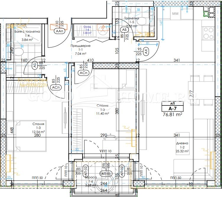 Продава 3-СТАЕН, гр. Пловдив, Беломорски, снимка 3 - Апартаменти - 53177280