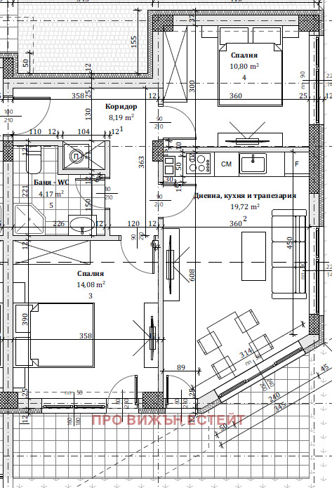 Продава 3-СТАЕН, гр. Варна, Виница, снимка 3 - Апартаменти - 56468918