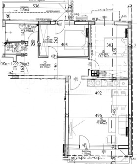 3-стаен град Варна, Централна поща 1