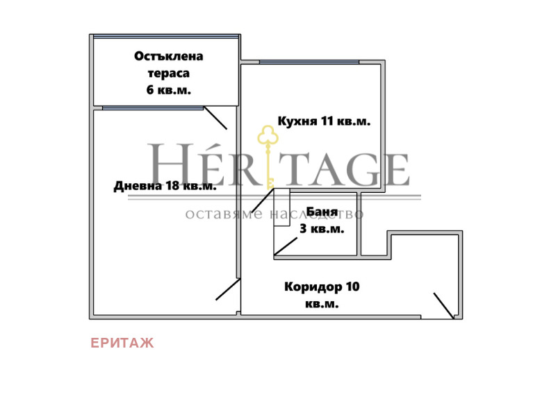 Продава  2-стаен град София , Обеля 2 , 48 кв.м | 29943842 - изображение [8]