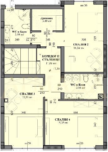 Продава  Къща област Пловдив , с. Марково , 178 кв.м | 91421329 - изображение [3]