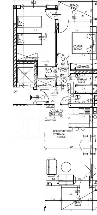 In vendita  2 camere da letto Sofia , Dragalevtsi , 98 mq | 93006403 - Immagine [5]