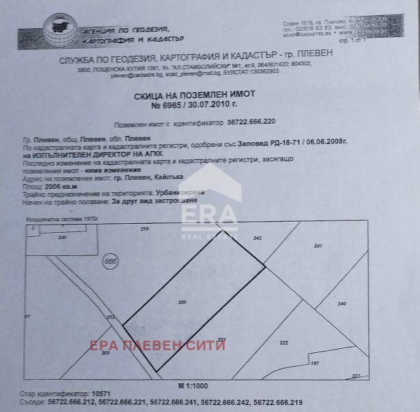 Til salg  Grund Pleven , Kajlaka , 2006 kvm | 46800549