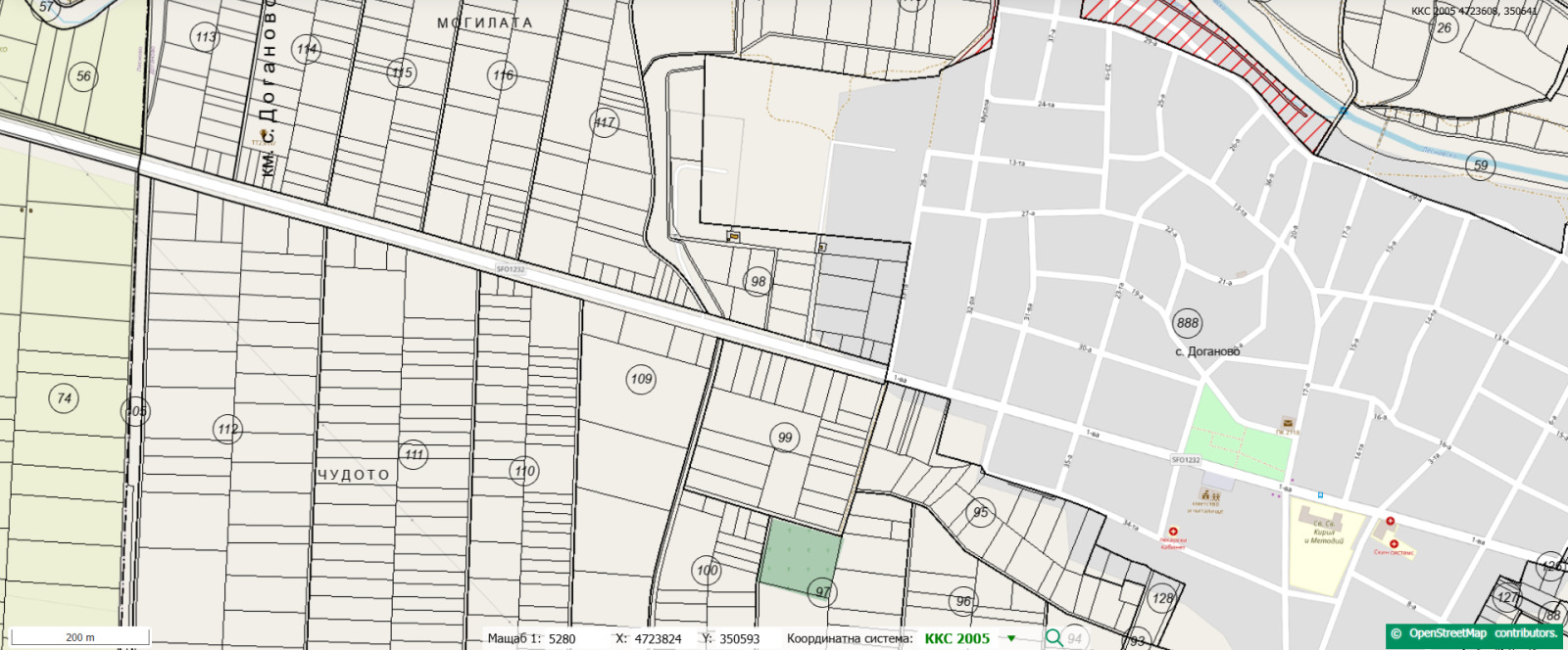 Продава ПАРЦЕЛ, с. Доганово, област София област, снимка 3 - Парцели - 52990412