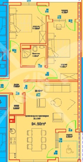 3-СТАЕН, 107 m2