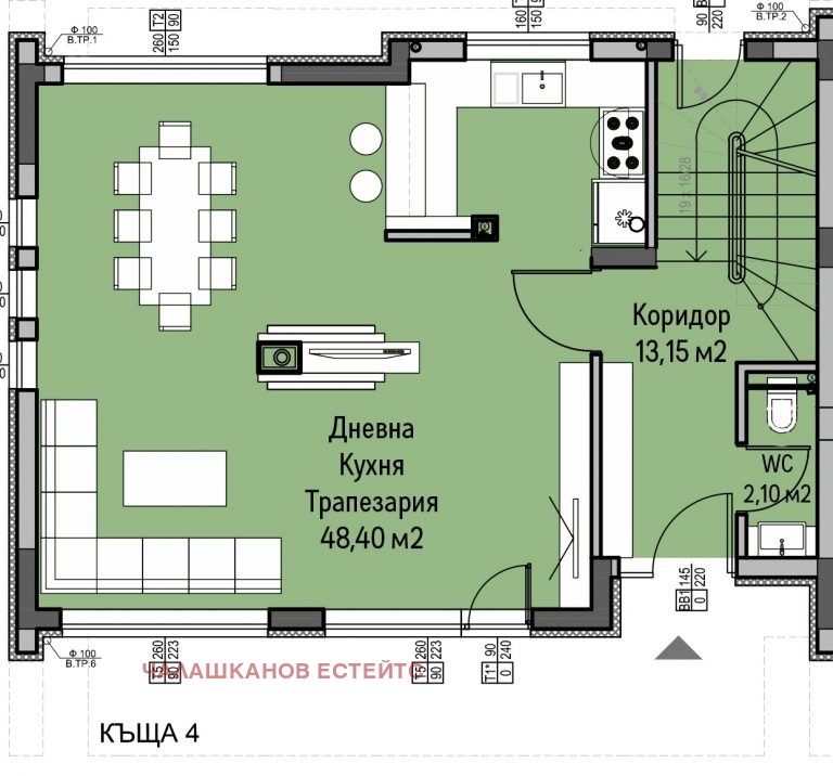 Til salgs  Hus Sofia , Pansjarevo , 253 kvm | 69271248 - bilde [2]