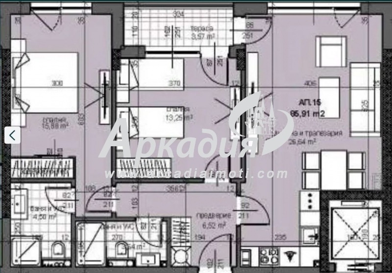 Продава 3-СТАЕН, гр. Пловдив, Тракия, снимка 2 - Aпартаменти - 49581419