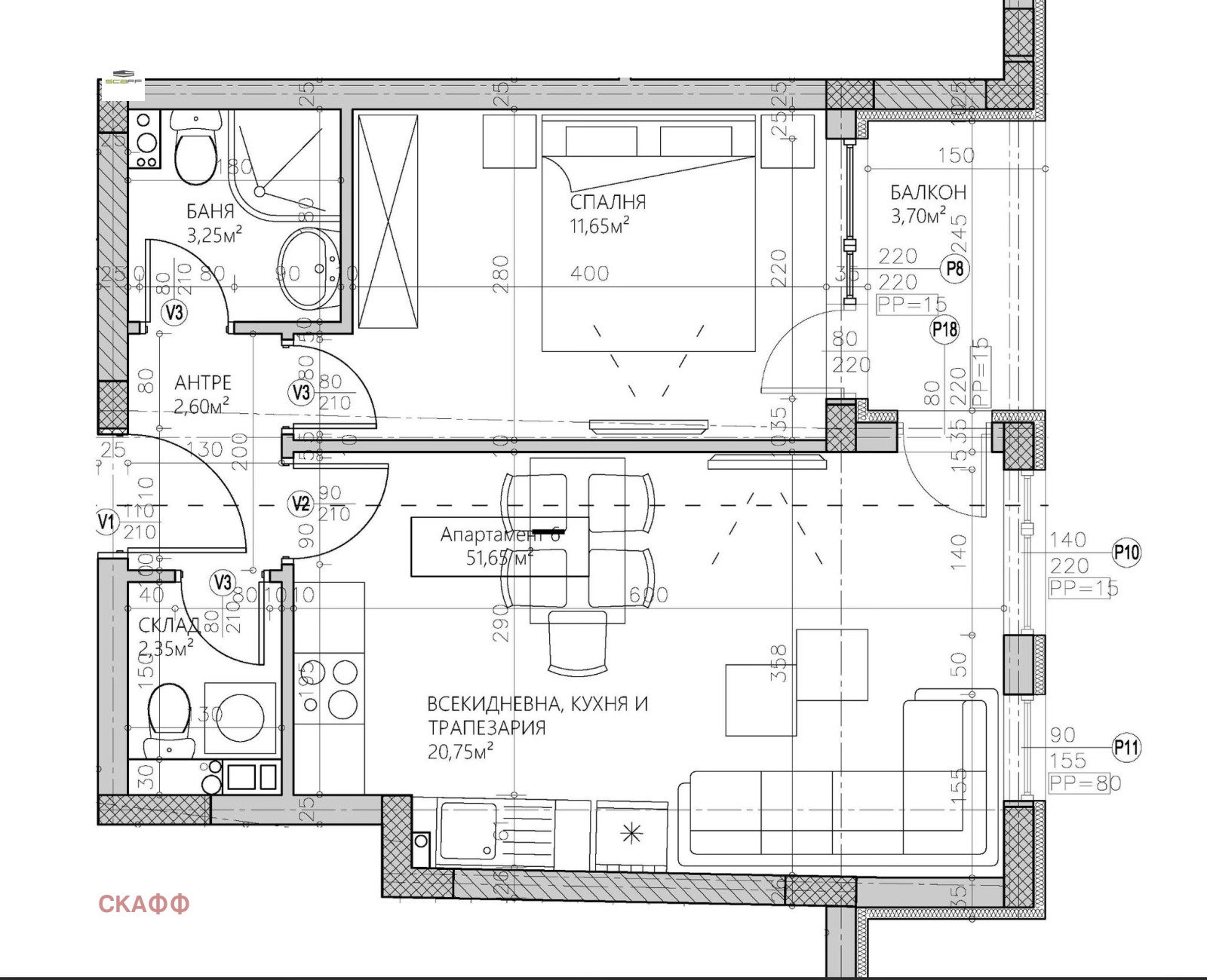 Продава 2-СТАЕН, гр. Пловдив, Младежки Хълм