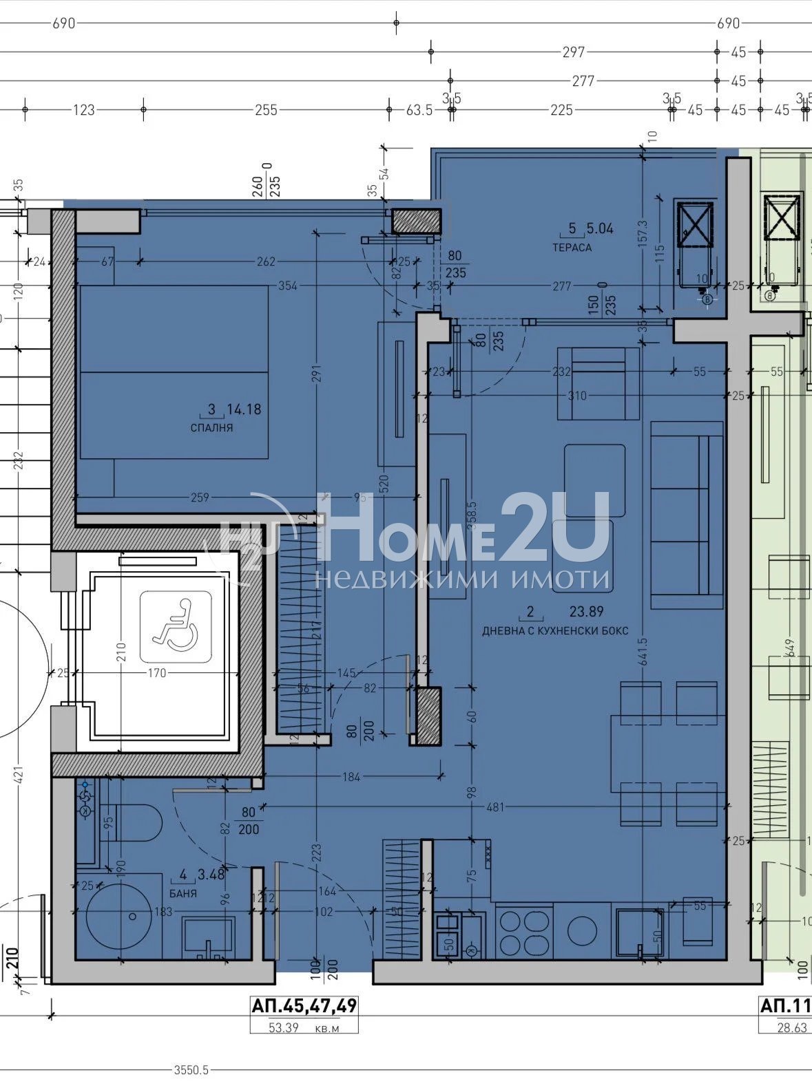 Продава 2-СТАЕН, гр. София, Малинова долина, снимка 9 - Апартаменти - 56568494