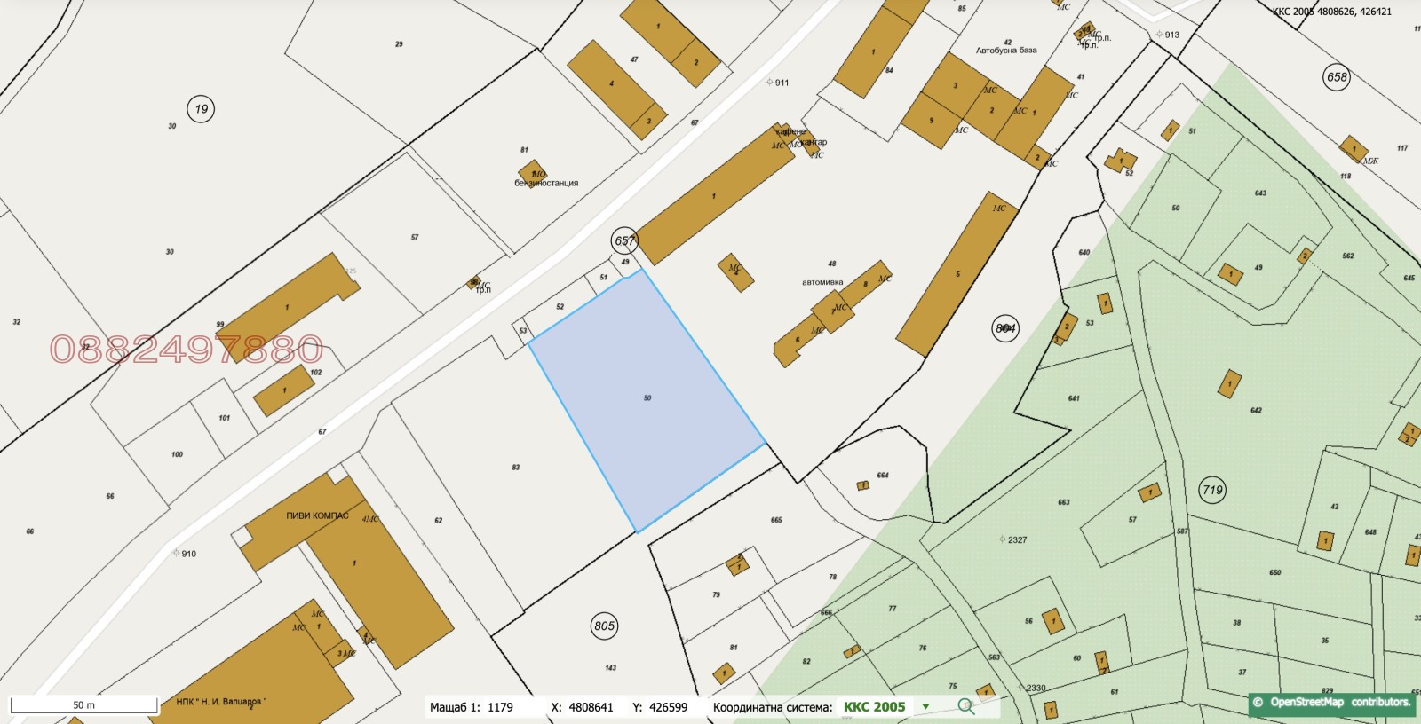 Продава ПАРЦЕЛ, гр. Плевен, Индустриална зона, снимка 3 - Парцели - 53614708