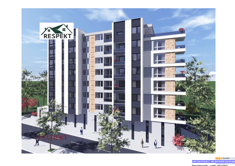 Продава 2-СТАЕН в град Стара Загора, Три чучура - север - 72 кв.м / При запитване, РЕСПЕКТ