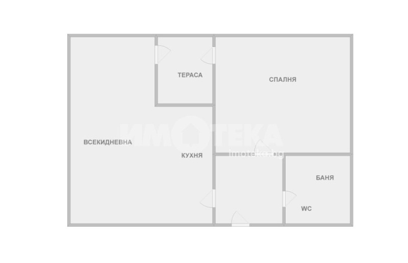 Продаја  1 спаваћа соба Варна , Вазраждане 1 , 59 м2 | 88881007 - слика [5]