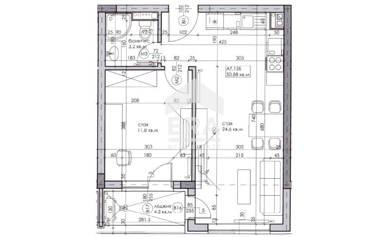 Продава 2-СТАЕН, гр. София, Дружба 2, снимка 3 - Апартаменти - 52456155