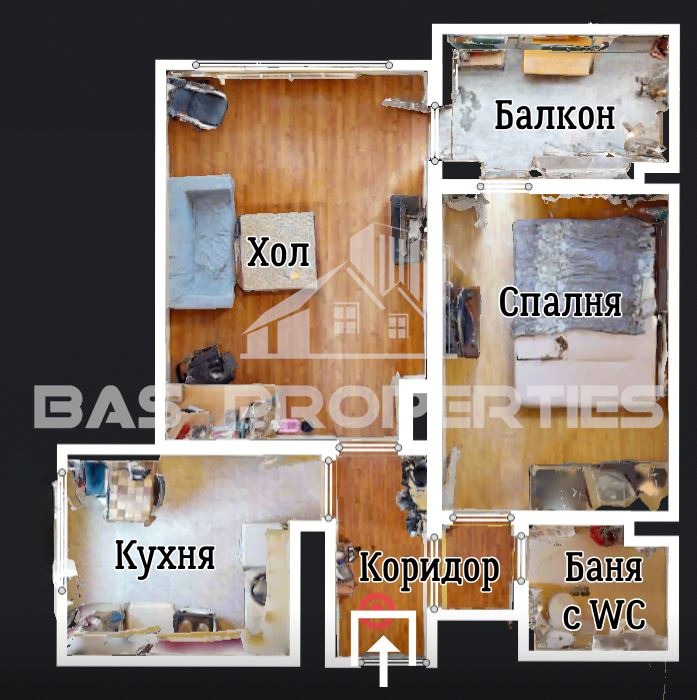 Продава 2-СТАЕН, гр. София, Център, снимка 2 - Апартаменти - 54883838