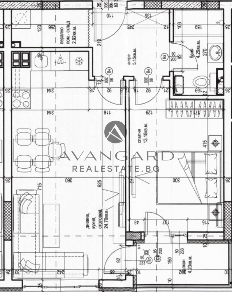 Продава 2-СТАЕН, гр. Пловдив, Христо Смирненски, снимка 9 - Апартаменти - 56328479