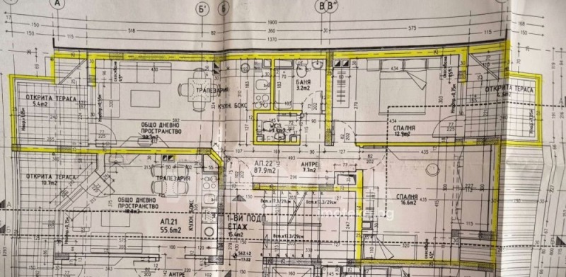 Satılık  2 yatak odası Sofia , Zona B-18 , 102 metrekare | 89408871 - görüntü [4]