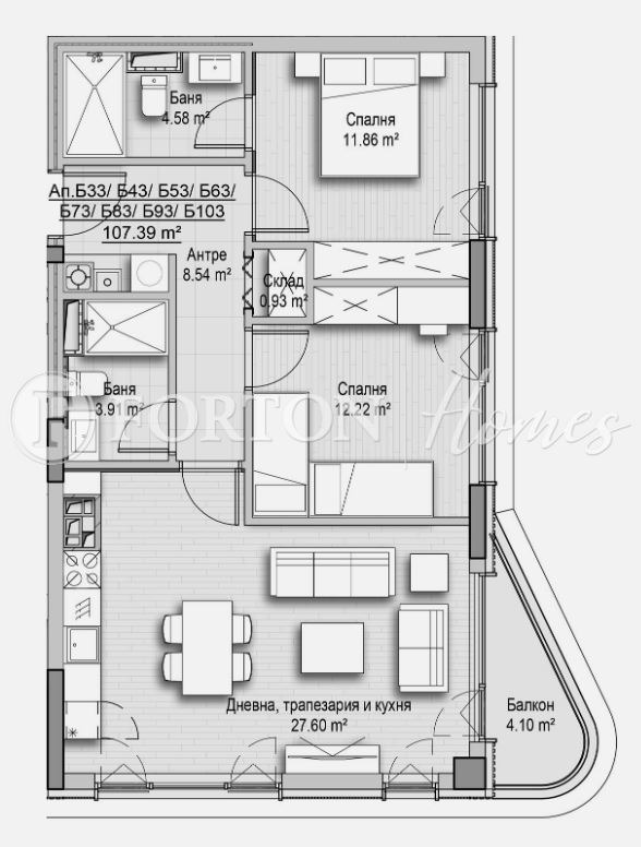 Продава  3-стаен град София , Витоша , 107 кв.м | 83442045 - изображение [7]
