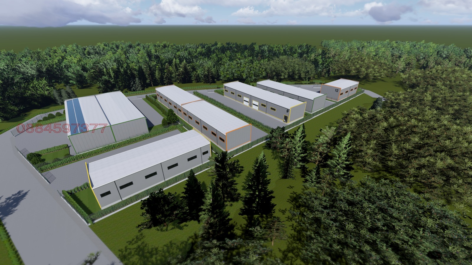 Продава СКЛАД, гр. Стара Загора, Индустриална зона - изток