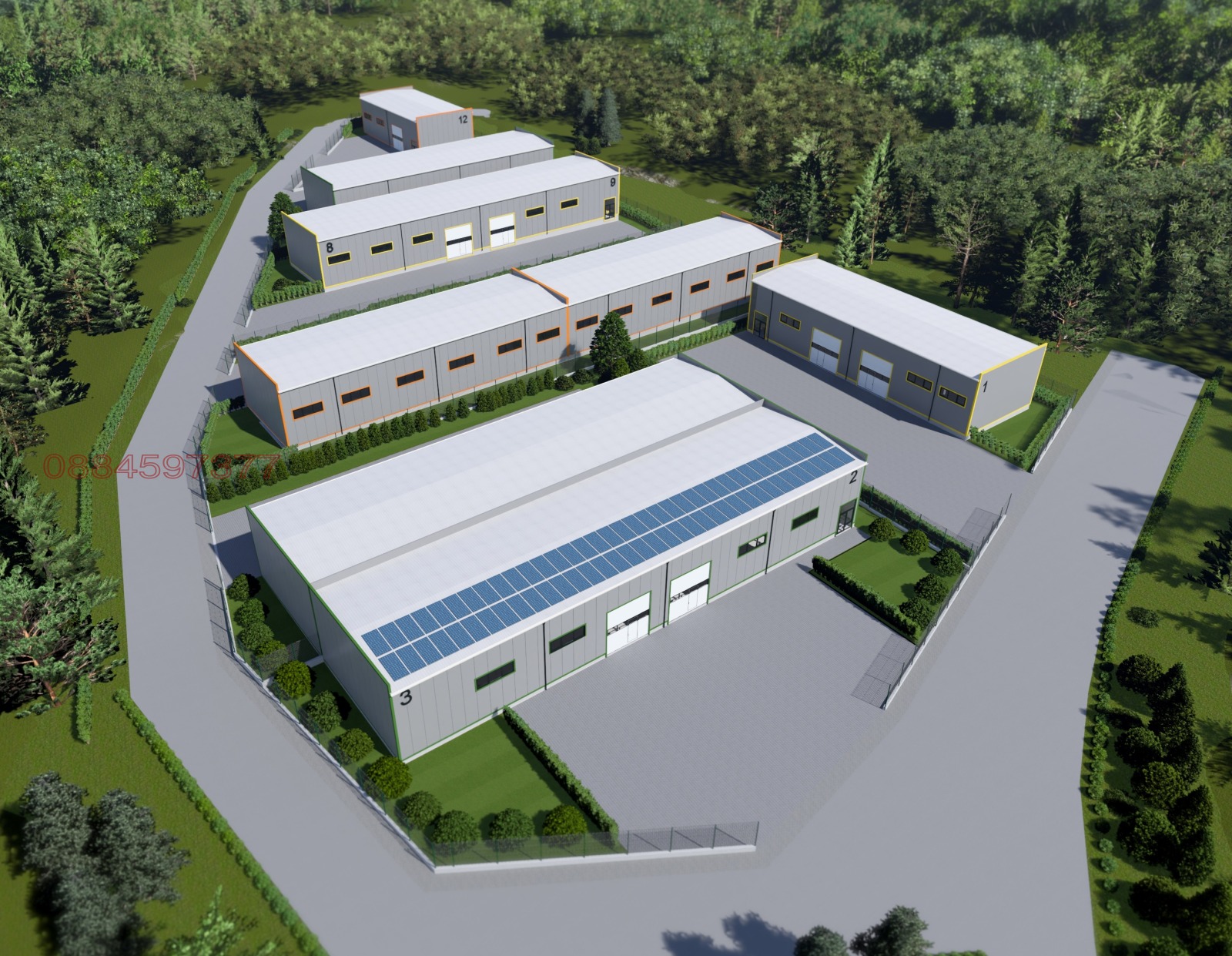 Продава СКЛАД, гр. Стара Загора, Индустриална зона - изток, снимка 2 - Складове - 53604834