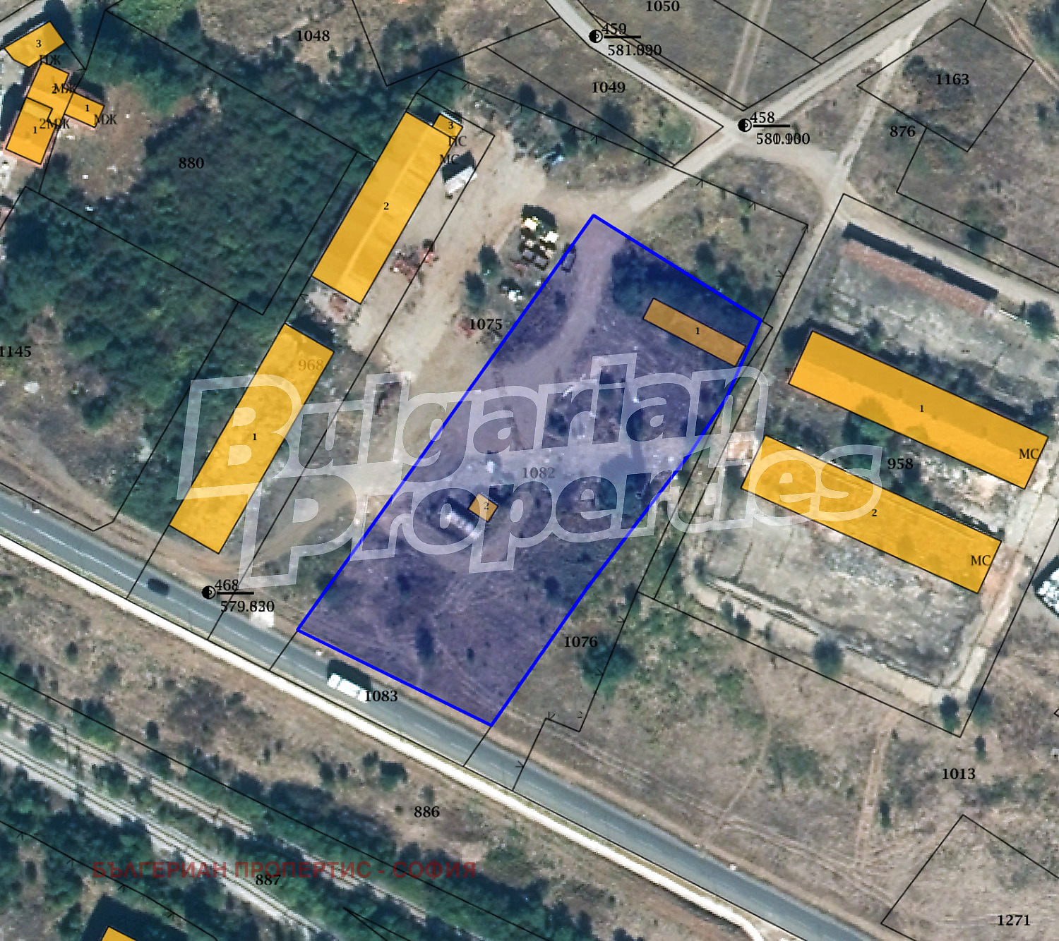 Продава ПАРЦЕЛ, гр. София, с. Долни Богров