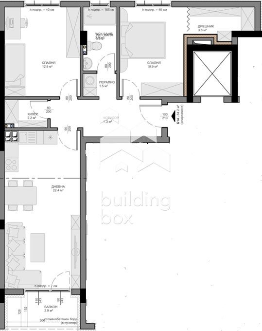 En venta  2 dormitorios Varna , Vladislav Varnenchik 1 , 101 metros cuadrados | 85585693 - imagen [2]