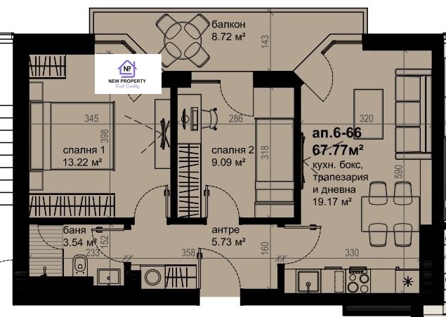 Продава 3-СТАЕН, гр. Бургас, Изгрев, снимка 6 - Апартаменти - 53087213