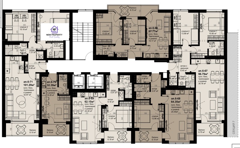 Продава 3-СТАЕН, гр. Бургас, Изгрев, снимка 5 - Апартаменти - 53087213
