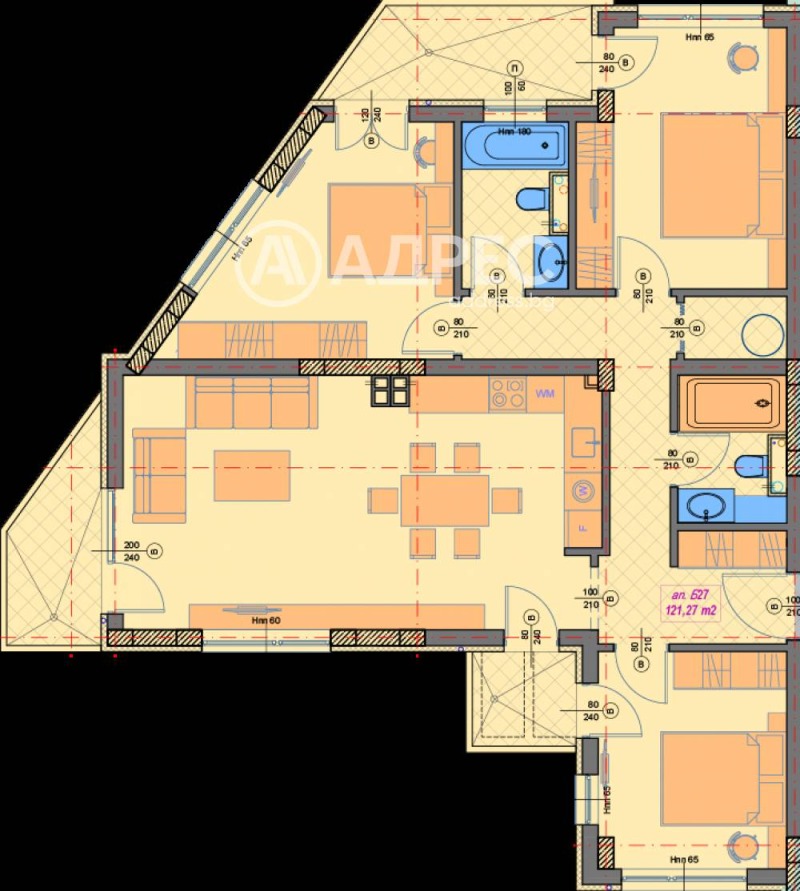 Продава МНОГОСТАЕН, гр. София, Манастирски ливади, снимка 2 - Апартаменти - 53028600