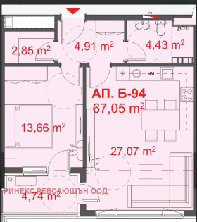 Продажба на двустайни апартаменти в град Бургас — страница 11 - изображение 19 