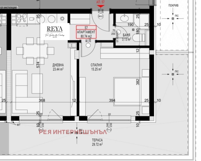 Na sprzedaż  1 sypialnia Sofia , Malinowa dolina , 94 mkw | 30381011 - obraz [9]