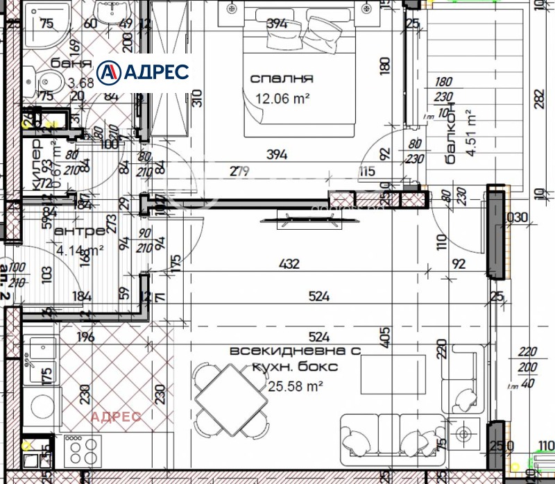 À venda  1 quarto Varna , Mladost 1 , 72 m² | 82839257