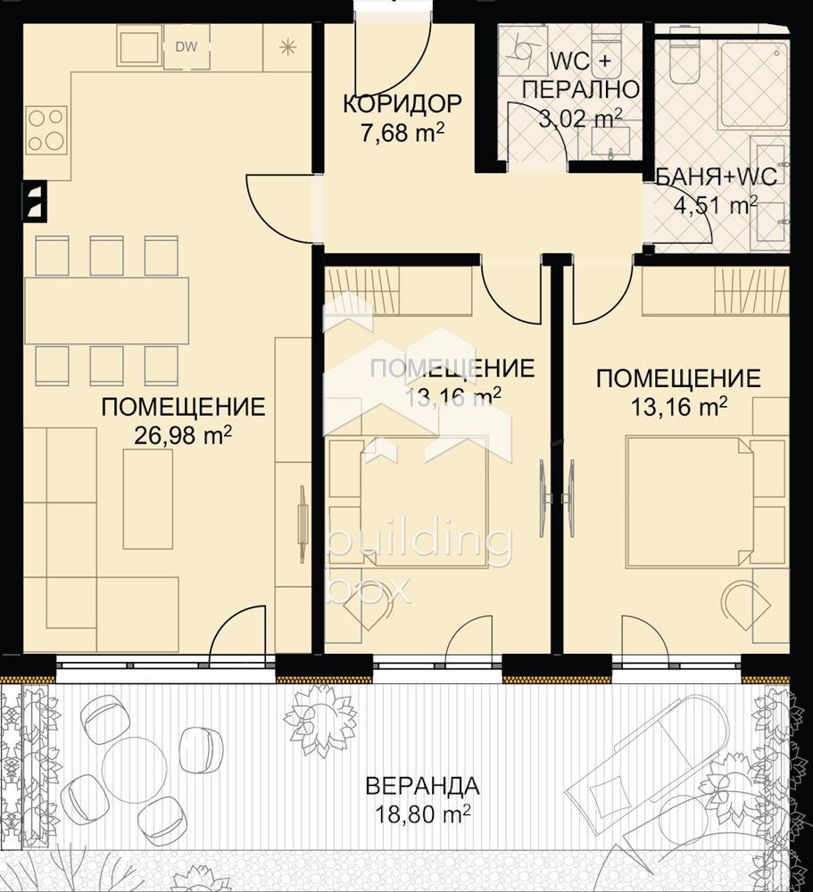 Продава 3-СТАЕН, гр. Варна, Бриз, снимка 2 - Апартаменти - 53969914