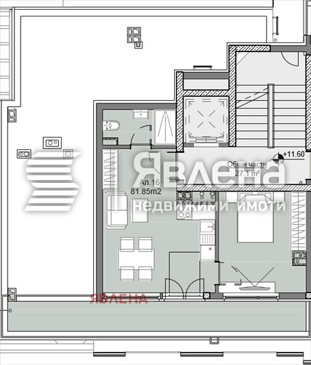 Продава 2-СТАЕН, гр. София, област София-град, снимка 3 - Апартаменти - 53713376