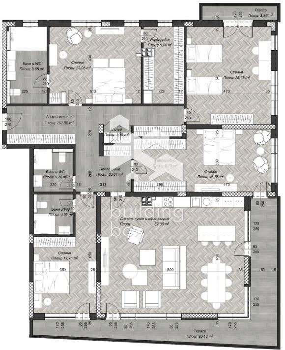 À venda  Mais de 3 quartos Sofia , Centar , 332 m² | 47021787 - imagem [2]