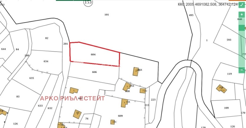 Продава ПАРЦЕЛ, с. Горна Василица, област София област