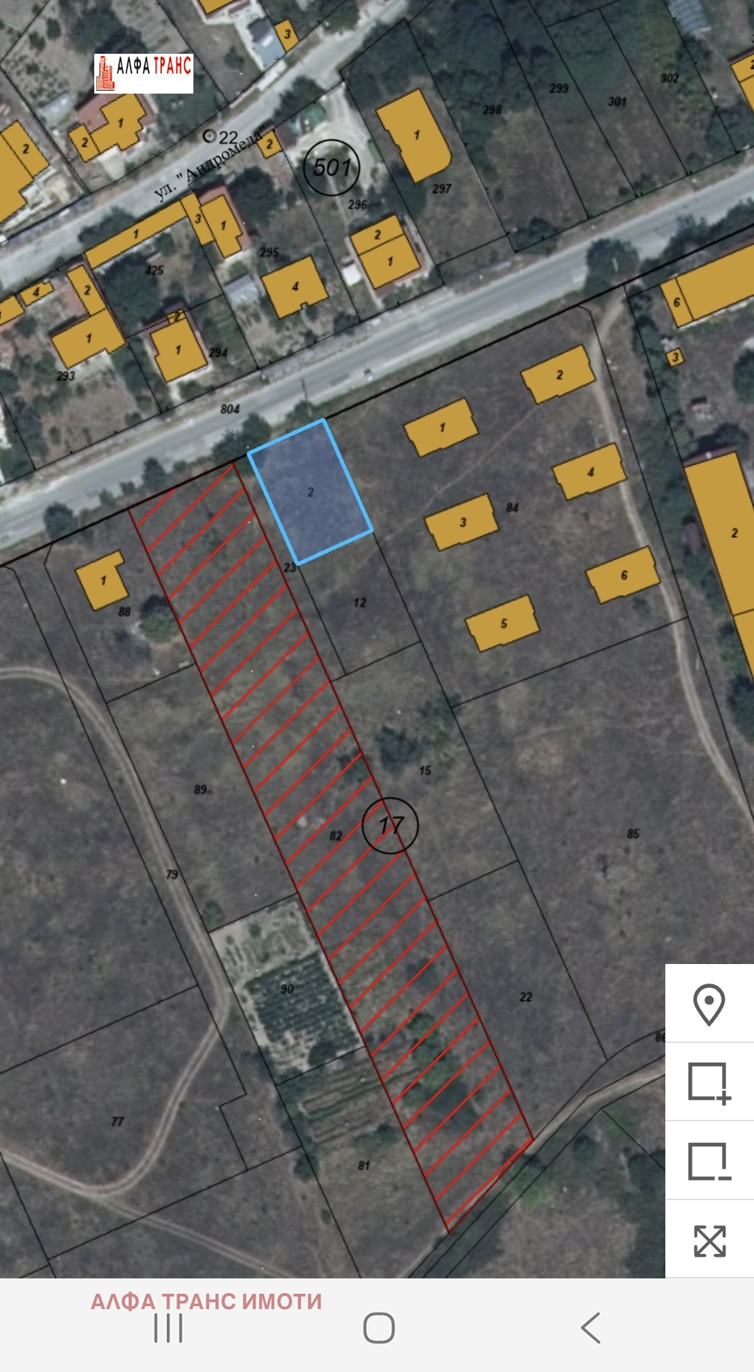 Продава ПАРЦЕЛ, гр. Варна, с. Звездица, снимка 6 - Парцели - 56229562