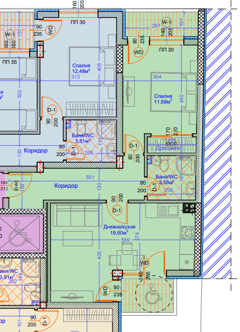 Продава  2-стаен град Варна , Център , 74 кв.м | 33959213 - изображение [4]