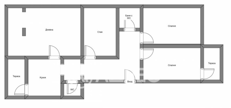 Na prodej  2 ložnice Sofia , Krasno selo , 123 m2 | 29913004 - obraz [2]