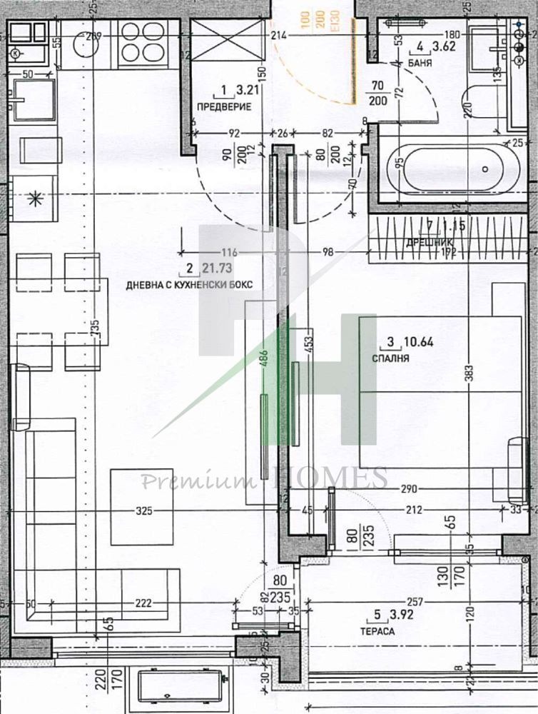 Na prodej  1 ložnice Sofia , Vitoša , 63 m2 | 51531770 - obraz [11]