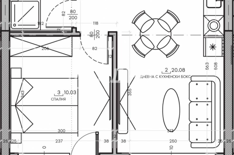 In vendita  1 camera da letto Sofia , Malinova dolina , 51 mq | 30668322 - Immagine [2]