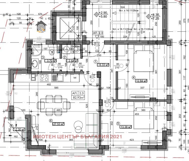 Продава 3-СТАЕН, гр. София, Дървеница, снимка 2 - Апартаменти - 53559417