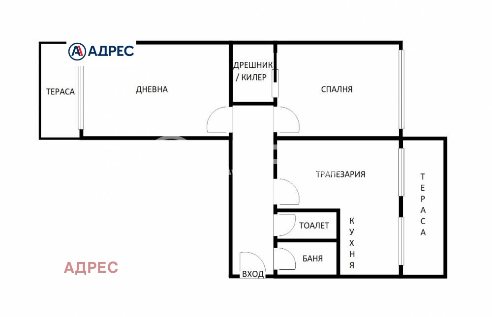 Продава 3-СТАЕН, гр. Варна, Завод Дружба, снимка 4 - Апартаменти - 54276115